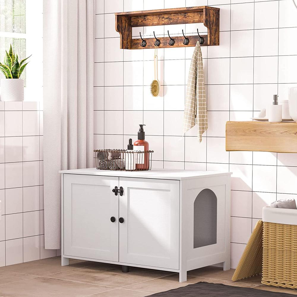 Cat Litter Box Furniture, Greige: image 15