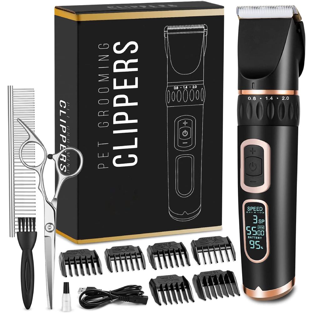 Dog Clippers, Black Silver: image 2