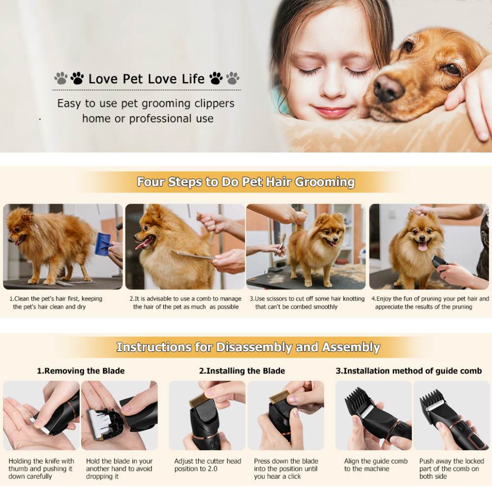 Dog Clippers, Black Silver: image 13