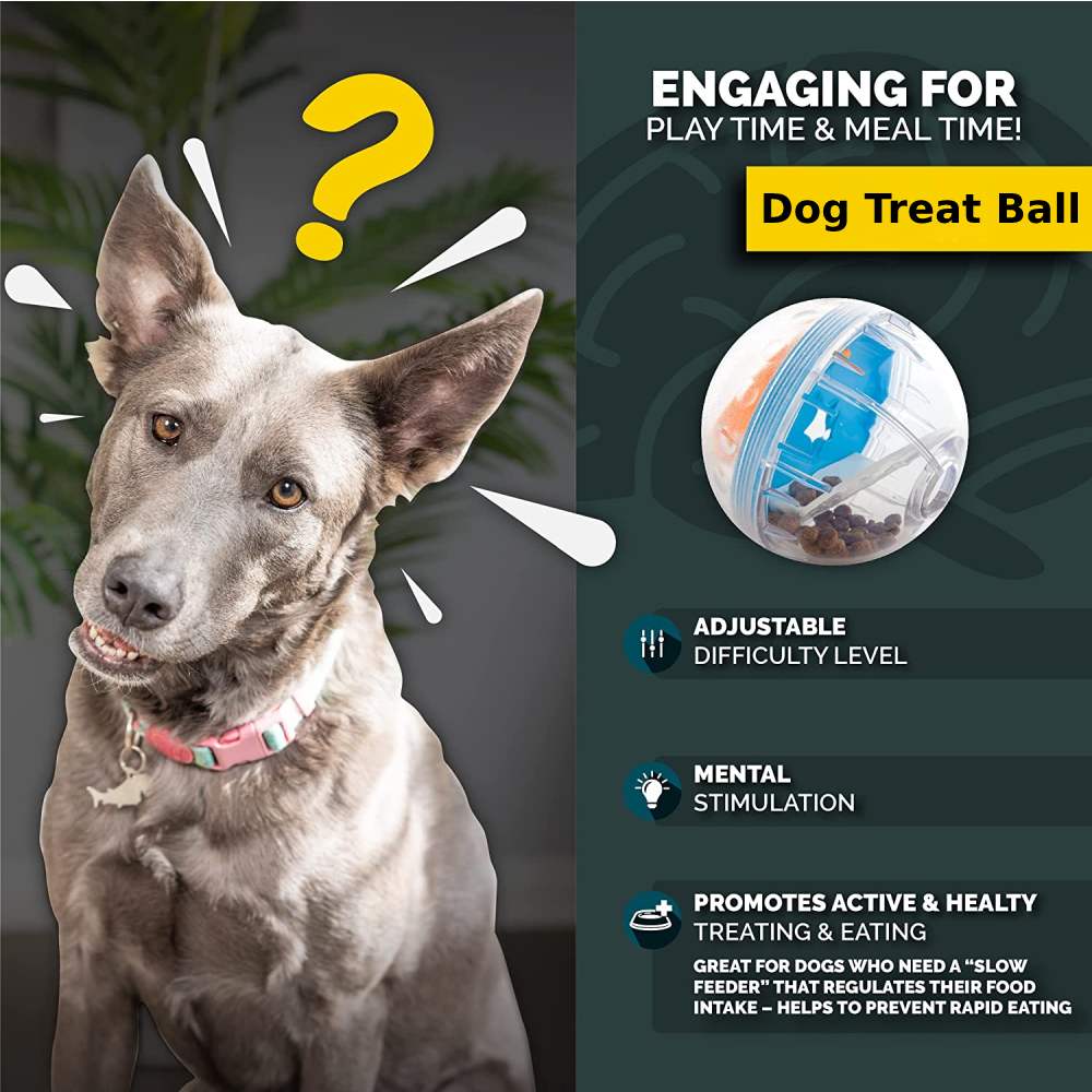 Dog Treat Ball, 10.2 cm (4 in): image 5