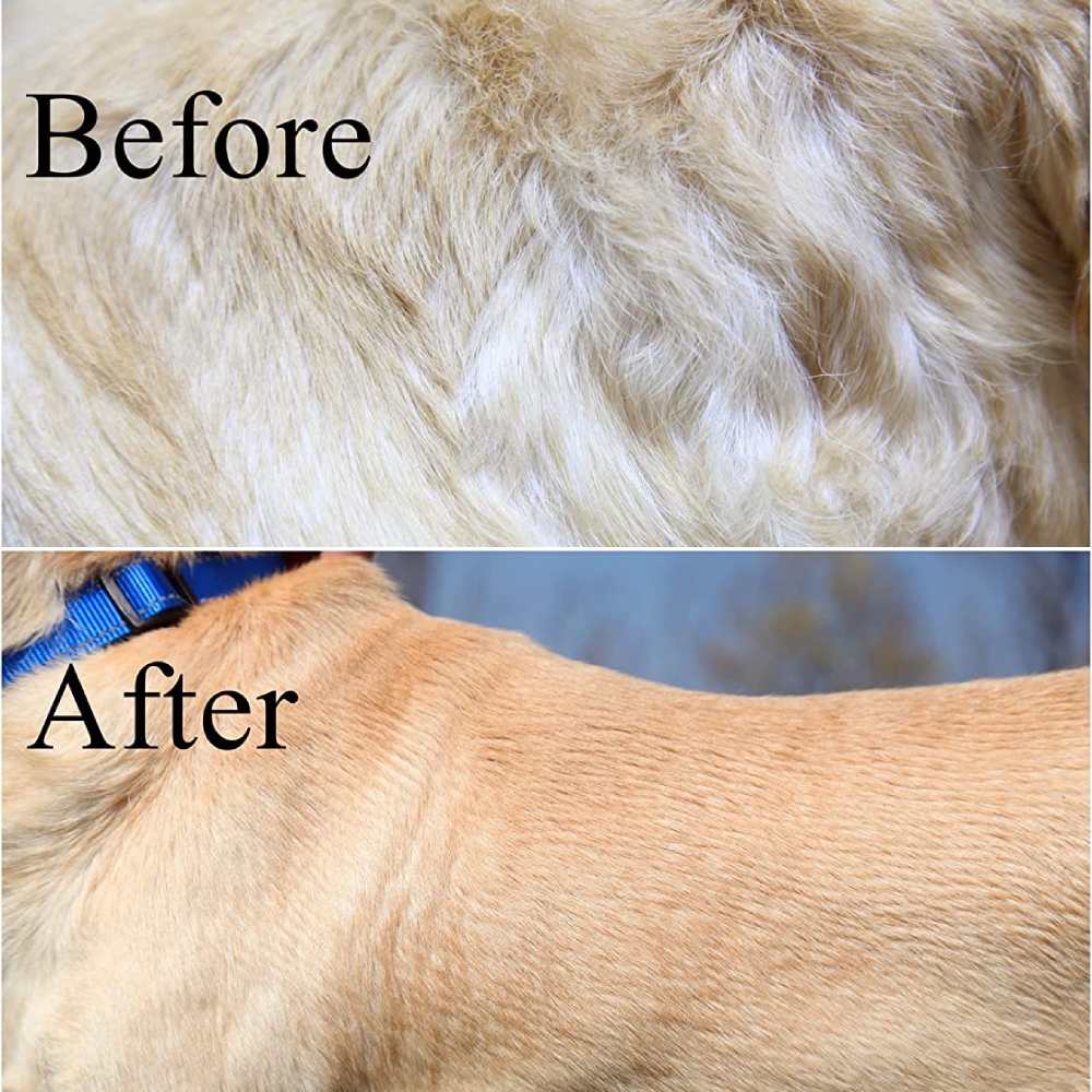 Pet Grooming Brush, White: image 9