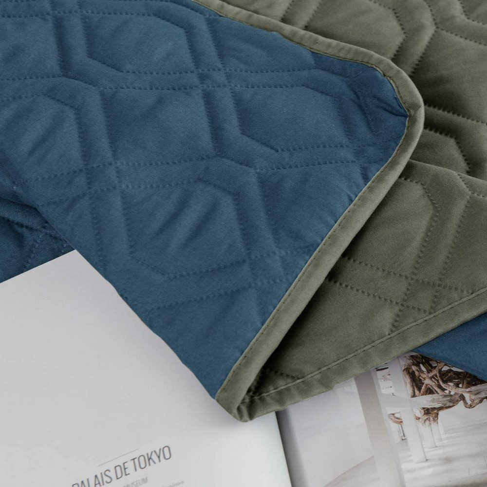 Waterproof Pet Dog Blanket, Sand and Stone Blue: image 3