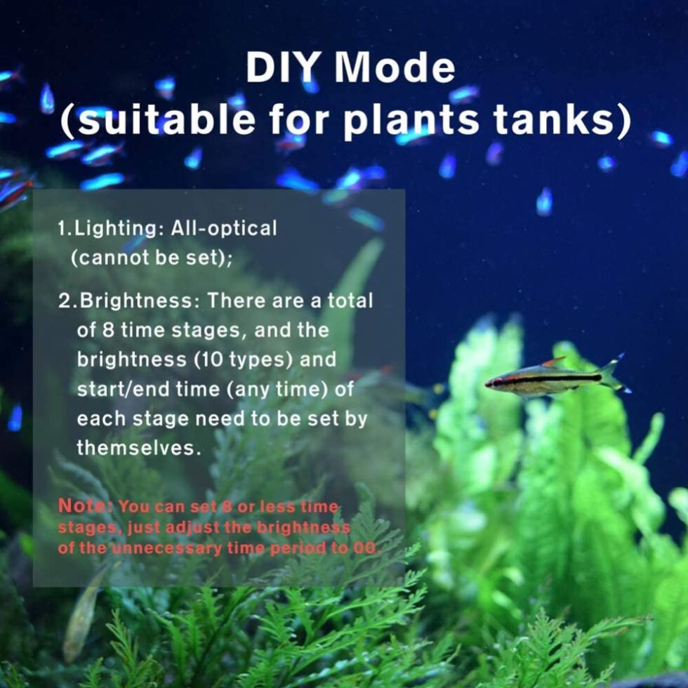 Plant Fish Tank Light, 72W 122 cm to 139.7 cm: image 5