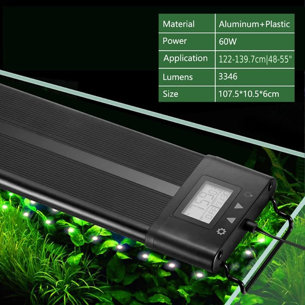 Plant Fish Tank Light, 72W 122 cm to 139.7 cm: image 9